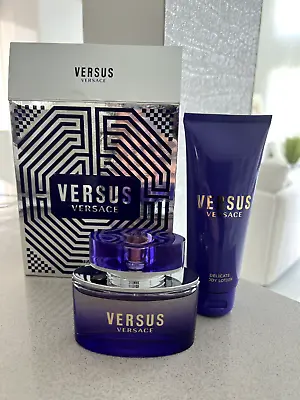 Versus Versace 50ml Women's Perfume Travel Set With Body Lotion • $109