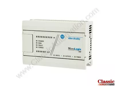 Allen-Bradley | 1761-L16BBB/E | MicroLogix 1000 Controller (Refurbished) • $526