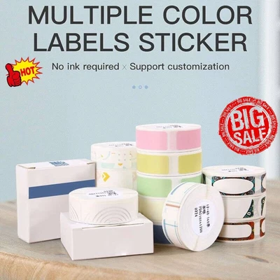 $11.30 • Buy Waterproof Adhesive Label Sticker Paper Thermal Printer For Niimbot D11/D11 New