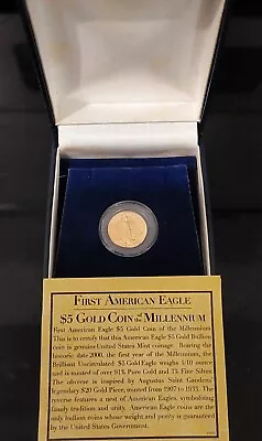 5 Dollar American Eagle Gold Coin • $275