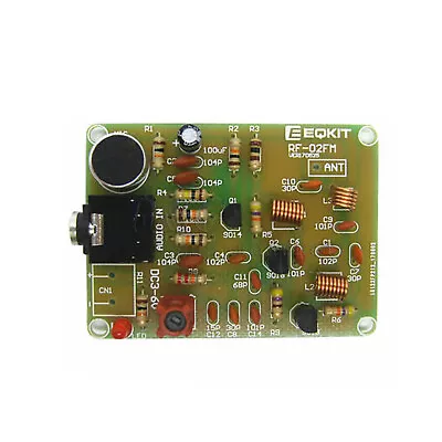 DIY Kit DC 3-6V FM Transmitter Module 88-108MHz FM Wireless Microphone Suit • $13.90