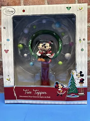 Disney Store Mickey And Minnie Mouse Christmas Tree Topper • $32.99