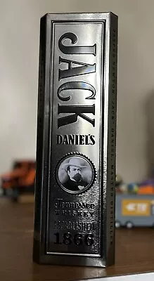 Jack Daniels Vintage  Single Embossed Stainless Styles  Gift Box - Empty 1.0 Tin • $25