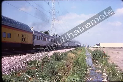 Original Slide NW Norfolk & Western 611 4-8-4 Locomotive Bellwood ILL 8-6-83 • $19.96