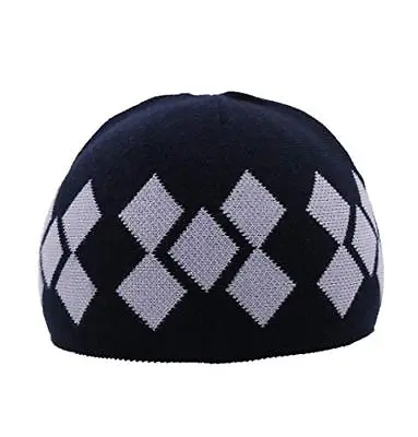 Modefa Turkish Islamic Men's Argyle Kufi Takke Skull Cap Prayer Hat • $9.99