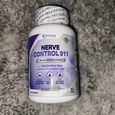$49.95 • Buy Nerve Control 911 Anti-anxiety Pain,anti-inflammatory/bacterial.💯 Genuine