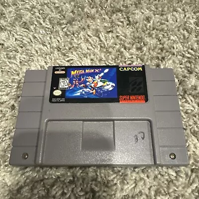 Mega Man X2 Super Nintendo SNES Game Cart - Authentic And Working • $199.99