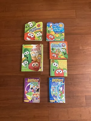 VeggieTales Values To Grow By Scholastic Variety Of 7 Books 👋READ DESCRIPTION! • $30