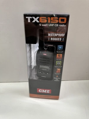 $249 • Buy GME TX6150 5 Watt Handheld UHF