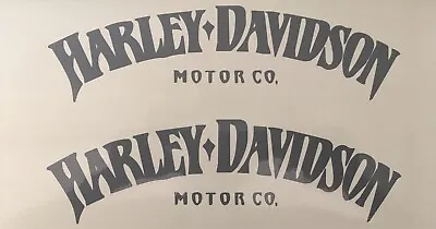 Harley Davidson Stickers Decals Tank Stickers (Gloss Grey) • $25