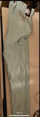 £7.50 • Buy Brand New Girls Light Turquoise Chinos Size 12 Yrs With Tag