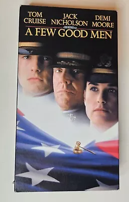 A Few Good Men VHS Tape Sealed Cruise Nicholson Moore Slipcover Slightly Torn • $3