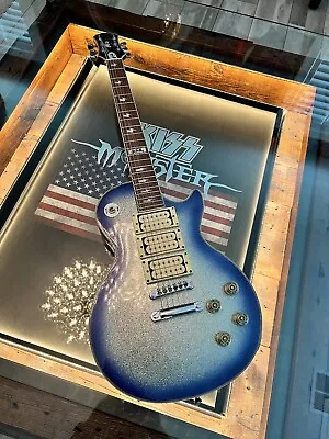 Ace Frehley Authentic KISS Epiphone Les Paul Blue Burst Guitar Rare HSC (#59) • $6999