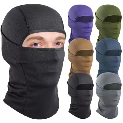 Balaclava Face Mask Thin UV Protection Ski Sun Hood Tactical Masks For Men Women • $8.98