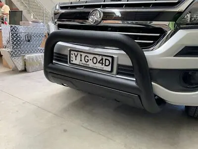 $299 • Buy RG HOLDEN COLORADO Z71 Nudge Bar BLACK With Bash Plate 2011 To Current