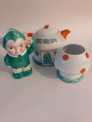 £250 • Buy Superb Early Shelley Mabel Lucie Attwell Boo Boo Tea Set Circa 1930