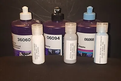 3M Perfect-It Buffing & Polishing Kit 36060 06094 06068 In 1 Oz Bottles  • $19.25