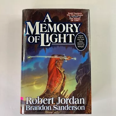 A Memory Of Light By Robert Jordan & Brandon Sanderson (2013 HCDJ) Ex-library • $9.99