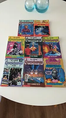 Goosebumps By R.L. Stine Paperback Novels - 8 Pack Of Books Fair Condition • $18.90