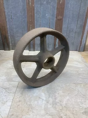 Unique ￼Industrial Rusty Machine Steampunk Pulley Gear Cog Lamp Base Wheel • $13.99