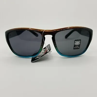 Pugs Unisex Sunglasses Retro Wood Design Glossy Two-tone Frame UV400 Protection • $11.34