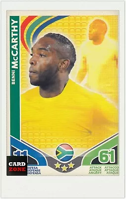£2.56 • Buy 2010 TOPPS MATCH ATTAX WORLD CUP STARS COMMON CARD BENNI McCARTHY-SOUTH AFRICA