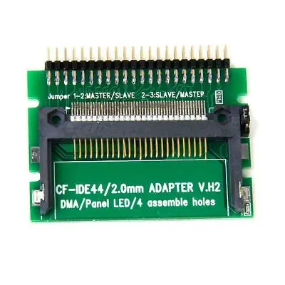 CF Card Compact Flash Card To 2.5  Male IDE 44Pin LED PCB Converter Adapter • £3.98