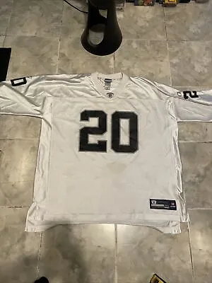 Darren McFadden #20 Oakland Raiders NFL Reebok Jersey Men's 3XL • $25