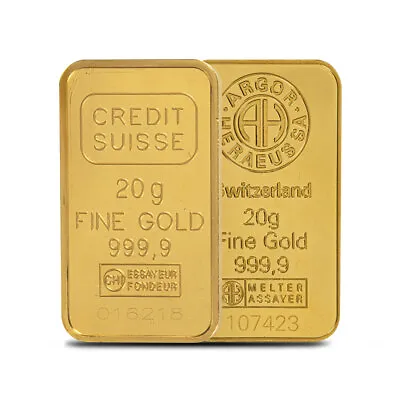 20 Gram Gold Bar (Varied Condition Any Mint) • $1576.52