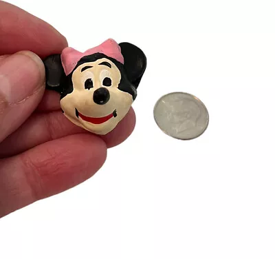 Vintage Dollhouse Miniature Artist Painted Mask Disney Minnie Mouse Halloween • $19.99