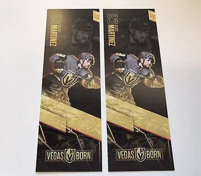 Alec Martinez #23 Vegas Golden Knights 2 Bookmarks VGK NHL BookMark RARE/NEW • $4.88