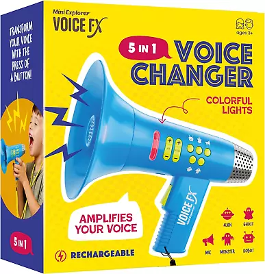 Voice Changer For Kids - Voice Changing Device For Boys & Girls Ages 3-8+ Olds - • $23.40