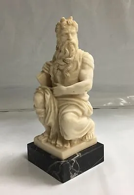 Vintage Italy G. Ruggeri - Michelangelo's Horned Moses Sculpture Figurine • $51.46