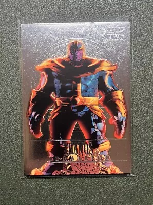 2022 Fleer Ultra Marvel Avengers #M-43 MEDALLION THANOS • $4.99