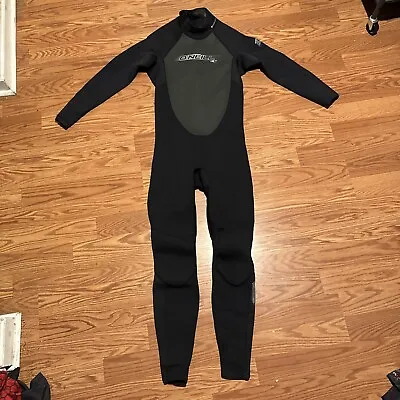 O'Neill Fluid Neo 3mm Neoprene Black Wetsuit Size Small • $65