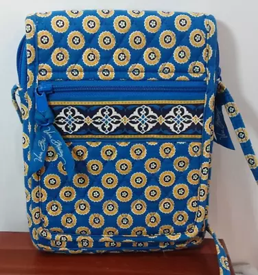 Vera Bradley Riviera Blue Quilted Hipster Crossbody Purse Bag • $24.95