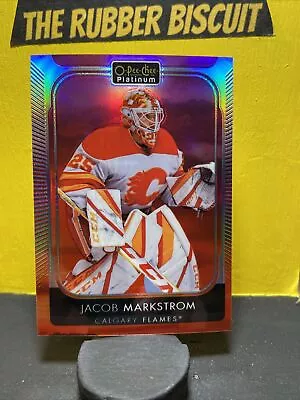 #113 JACOB MARKSTROM 2021-22 O-Pee-Chee OPC Platinum SUNSET FLAMES • $2.89