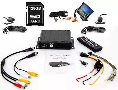 £149.99 • Buy IC5200MDVR HYBRID HD MOBILE TAXI CCTV DVR SD STORAGE UPTO 512GB. KEY LOCK. KIT