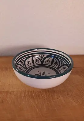 £8.63 • Buy Tunisia  Soup Cereal Ceramic Hand Painted Bowl Made In Tunisia 6  Diameter
