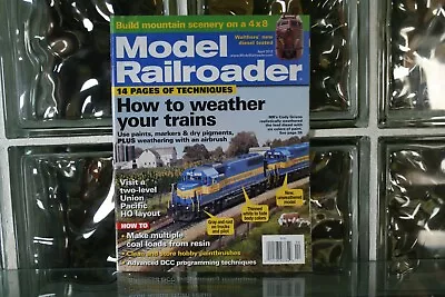 Model Railroader Magazine April 2012 Build Mountain Scenery  • $8.99