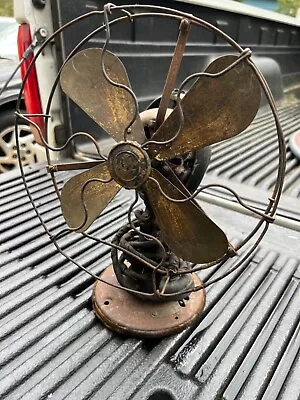 Antique All Original Oscillating General Electric Whiz Fan 10 Inch • $110