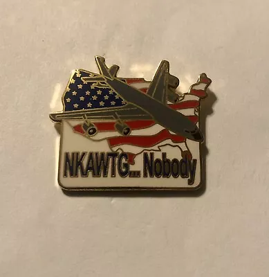 NKAWTG…Nobody Military Hat/Lapel Pin • $4.99