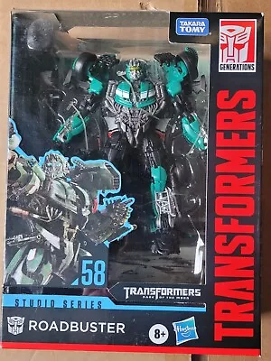 Transformers Studio Series Roadbuster 58 Dark Of The Moon Deluxe Class Wrecker • $99.86