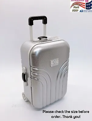 1/6 Dollhouse Miniature Suitcase Doll Barbie Travel Luggage Bag Piggy Bank Toy • $16.52