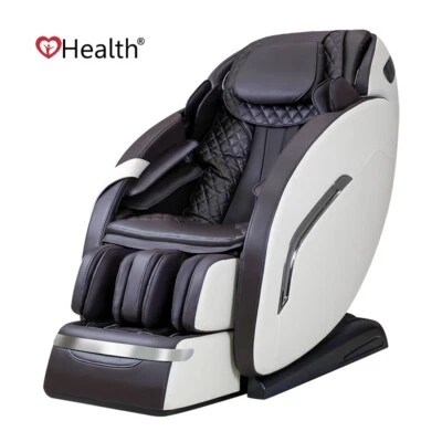 $2700 • Buy Super Long SL-Track New IHealth Luxurious Massage Chair S8 White&Brown Color 