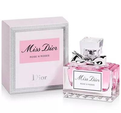 DIOR Miss Dior ROSES N'ROSES Eau De Toilette EDT Mini Splash 0.17 Fl Oz 5ml NIB • $21.90