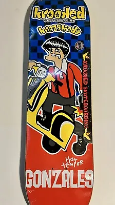 Krooked Skateboard Mark Gonzales Vintage Hot Tempur HTF Rare • $109.99