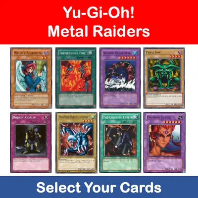 Yu-gi-oh! - Metal Raiders - Mrd-en - 25th Anniversary   **select Your Card** • £0.99