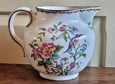 Coalport Pembroke English Vintage Porcelain Jug Flowers Posy • £29