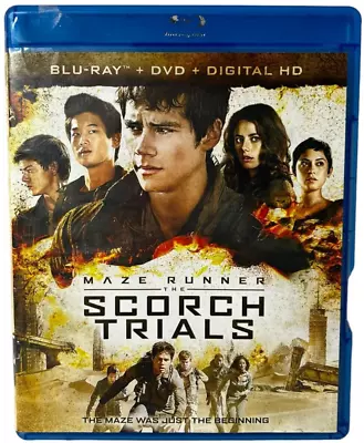 Maze Runner: The Scorch Trials Blue Ray + DVD • $3